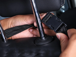 Organizador con bolsillos para el respaldo del asiento del coche