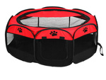 Enclos pliable pour chien lit pour animal de compagnie cage pour chat grand chenil léger