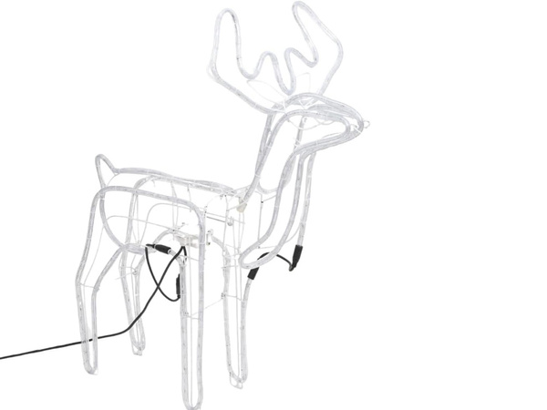 Luminous reindeer 216 led christmas decoration large garden with moving head
