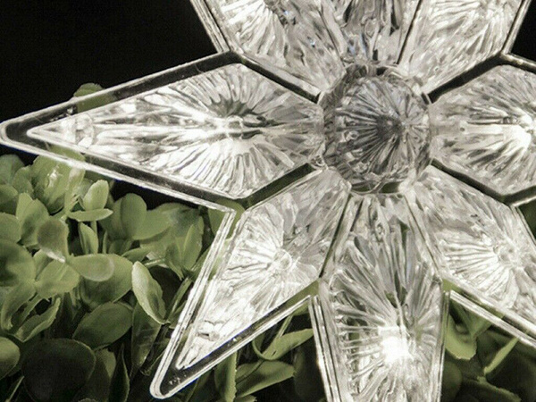 Guirlande lumineuse étoiles rideau 138 led