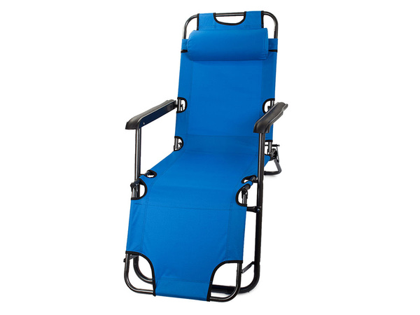 Silla de playa plegable gravedad cero 2en1 silla turística