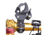 Soporte antorcha bicicleta soporte antorcha rotativa