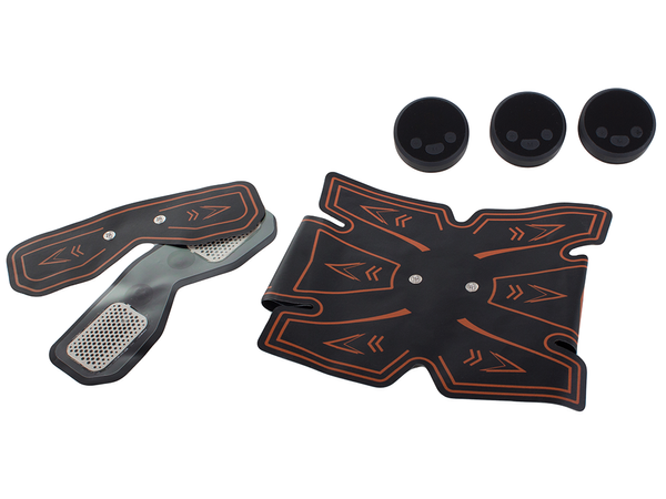 3x electrostimulateur ems pour les muscles abdominaux