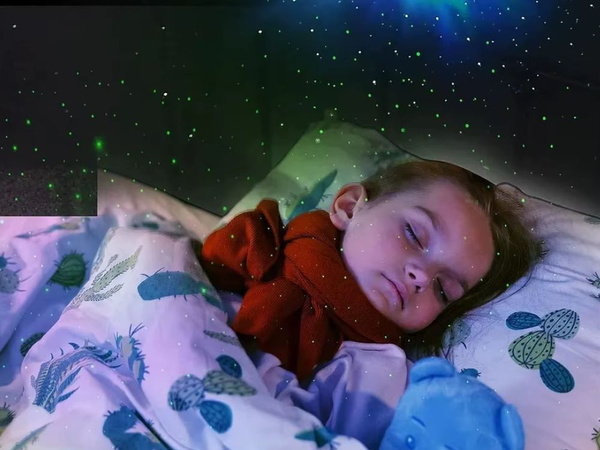 PROJEKTOR KARU ÖINE VALGUS LED LASERPROJEKTOR UNIVERSAALNE KAUGJUHTIMISPULT