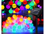 Päikesepaneelide aiatuled 40 led mitmevärvilised tuled