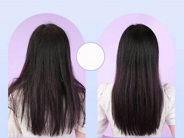 Brosse lissante 2in1 électrique sans fil