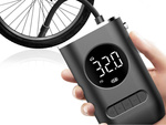 Pompa de baterie pentru bicicleta masina compresor electric 10 bar lcd