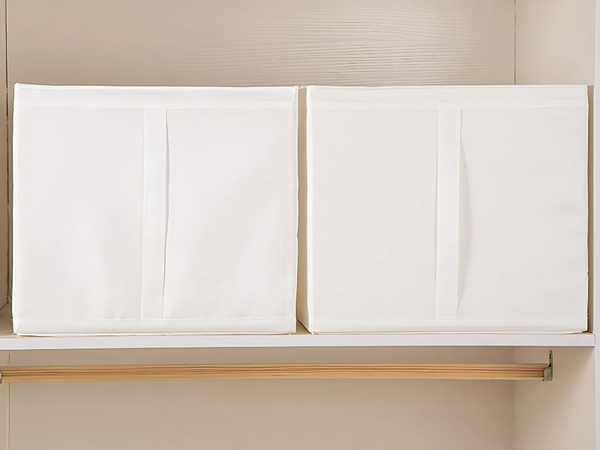 Szervező doboz ruhák ruhák ruhanemű vászon szekrény konténer nagy