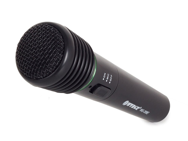 Vezeték nélküli karaoke mikrofon + állomás + kábel!