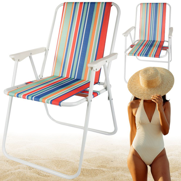 Összecsukható szék tengerparton strandon kertben könnyű kemping sátorhoz