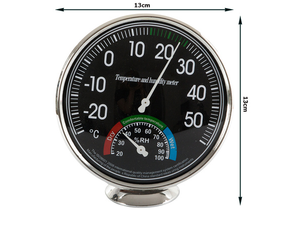 Sobni vlažnostni termometer analogni higrometer