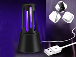 Инсектицидная лампа для комаров насекомых мух uv эффективная 5w тихая щетка