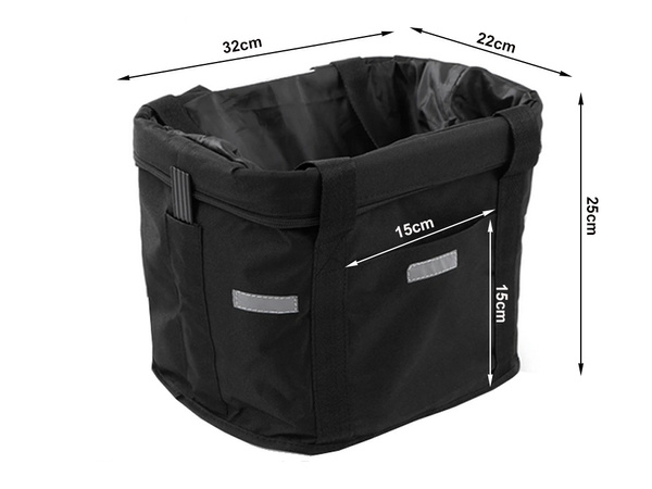 Grosser fahrradkorb metall fahrradkorb klick auf lenker geräumig