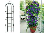 Pergola ogrodowa podpora do kwiatów kolumna do pnączy łuk dzwon na róże 190