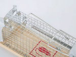 Piège à rats sans cruauté grande cage en métal xl