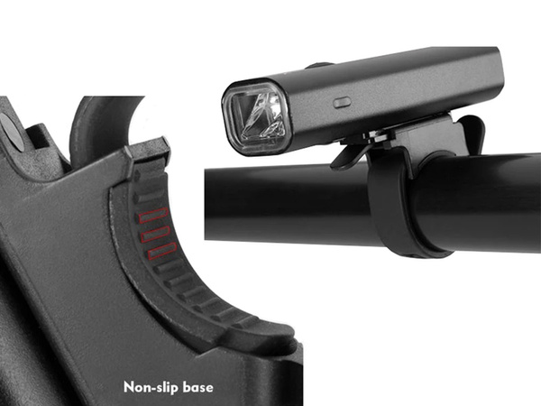 Eesmine led jalgratta valgus veekindel aku laetav aku