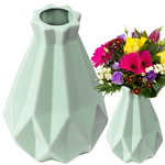 Jarron de plastico flor de esquina, jarron de esquina 20 cm