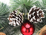 Garland christmas wreath christmas decorations door decoration window
