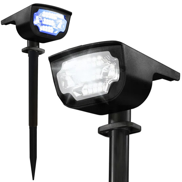 Saules dārza lampas vadīja lampu krāsas