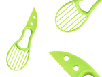 Couteau à avocat épluche-fruits multifonctionnel en plastique