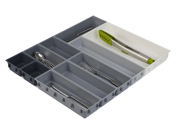 Kitchen organiser for cutlery drawer container