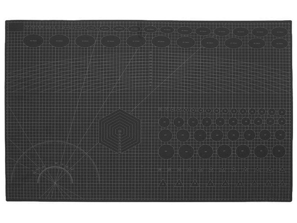 Tapis de coupe auto-cicatrisant a1 modelage double face