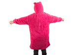 Warm oversize blanket sweatshirt xl thick 2in1 fur hooded blanket sweatshirt thick
