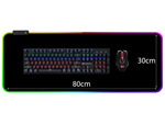 Mouse pad de gaming retroiluminat led xxl