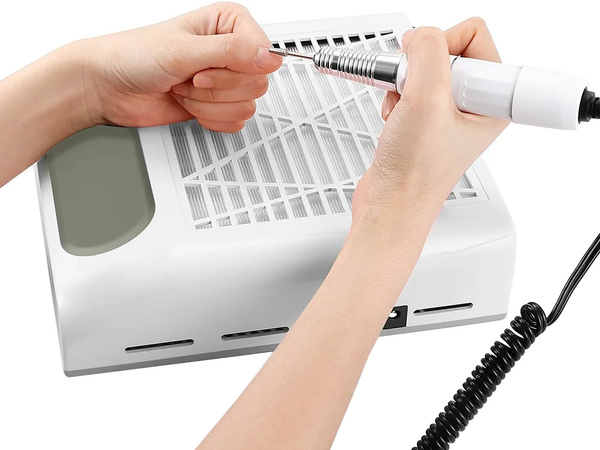 Zsák nélküli manikűr kazetta köröm porgyűjtő 80w szűrővel