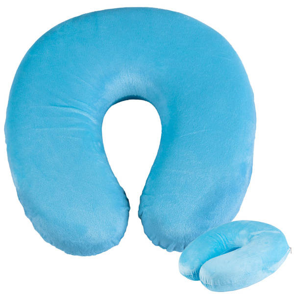 Ceļojumu kakla spilvens kornete automašīnas ceļojuma atmiņas pagalvim