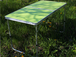 Folding camping table tourist table set with 4 chairs garden table