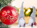 Gnome de noël gnome de noël sous l'arbre de noël