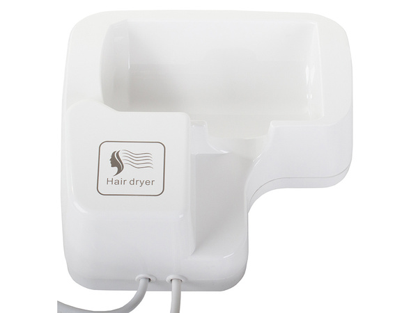 Hotel pool hair dryer handle