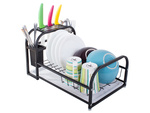 Support de séchage de vaisselle avec support de plateau loft