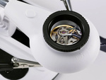Third hand soldering kit magnifying glass holder led