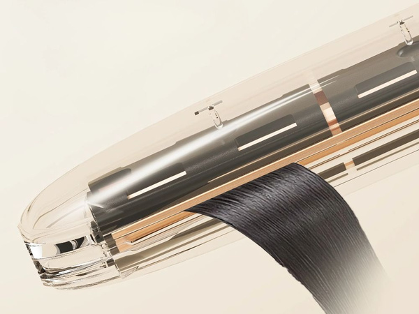 Lisseur en ceramique avec 2in1 control boucle et lisse les cheveux 140-220°c