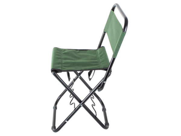 Chaise de pêche dossier pliant avec poignée