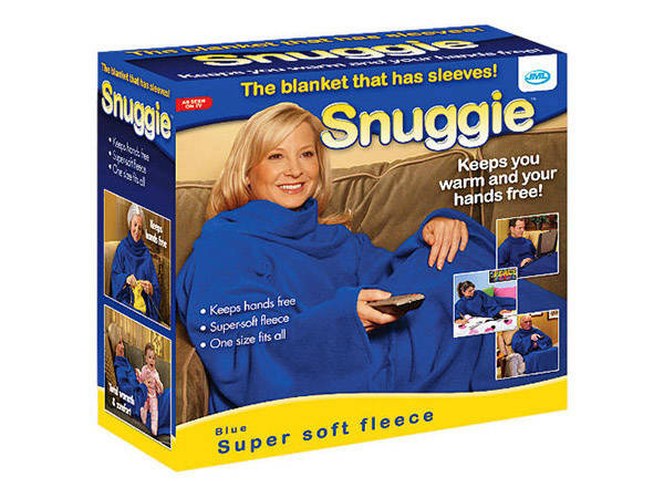 Snuggie vilnas sega lasīšanai