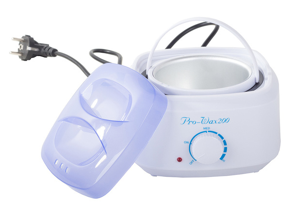 Canned wax warmer for soft and hard wax