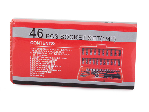 Werkzeugsatz steckschlüssel torx-inbusschlüssel