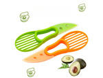 Cuchillo cortador de aguacate pelador de fruta multifuncional en plástico
