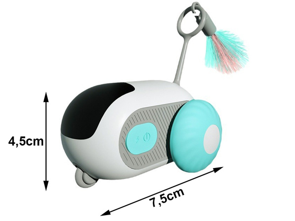 Interactive cat toy remote control escaping usb-c remote control