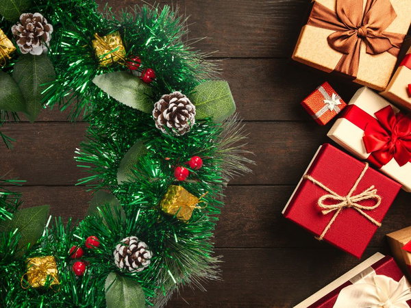 Venec božični venec božični okraski okraski za vrata okrasitev okna