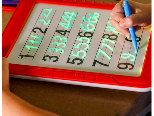 Tablette graphique stylo à dessin néon