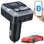 Fm mp3 mp3 transmiter volume 2 x usb c bluetooth 5,3 12v sd card
