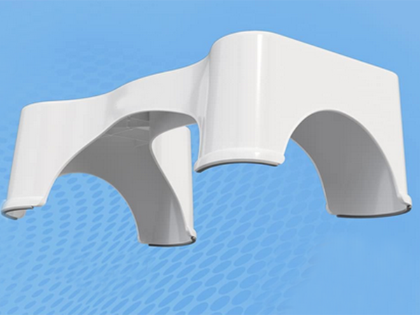 Vonios kambario kojų taburetė tualetui balta wc kojų taburetė