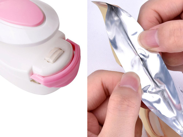 Cordless hand-held foil sealer mini