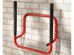 Hanger hook double tool holder workshop bicycle to garage
