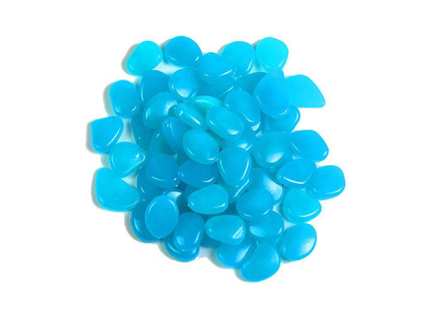 Pierres d'éclairage fluorescentes 100 pcs