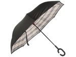Parasol parasolka odwrócony składany odwrotnie mocne druty solidny stojący